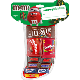 Photo of M&M's Milk Chocolate Christmas Gift Stocking 176g 