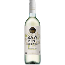 Photo of Raw Vine Preservative Free Organic Classic Semi Dry White 2021