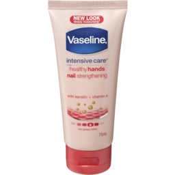 Photo of Vaseline Intensive Care Hand Cream Healthy Hands Stronger Nails 75ml