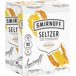 Photo of Smirnoff Seltzer Mango Can