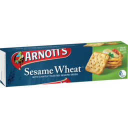 Photo of Arnott's Sesame Wheat Cracker Biscuits 250g 250g