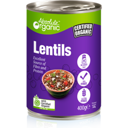 Photo of Absolute Organics Lentils 400gm
