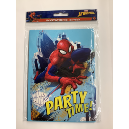 Photo of Spiderman Invites 8 Pack