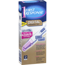 Photo of First Response Digital Pregnancy Test 2 Pack 