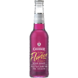 Photo of Vodka Cruiser Sour Grape Bottle