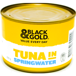 Photo of Black & Gold Tuna In Springwater 425gm