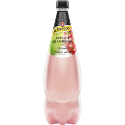 Photo of Schweppes Mineral Water Apple & Cranberry 1.1l