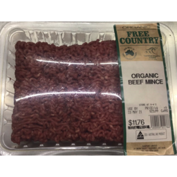Photo of Free Country Organic Mince p/kg