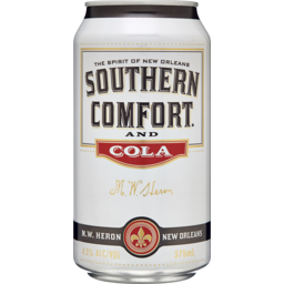 Photo of Southern Comfort & Cola 10x375ml Cans 375ml