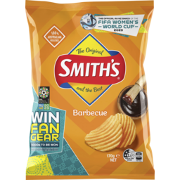 Photo of Smith's Crinkle Cut Potato Chips Barbecue 170g 170g