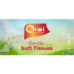 Photo of Qiwi Soft Facial Tissues 150pk