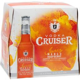 Photo of Cruiser 5% Mango Raspberry 12x275ml Bottles