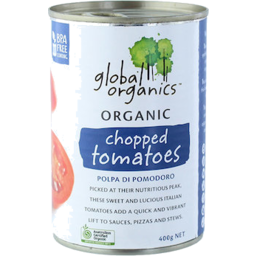 Photo of Global Organics Chopped Tomatoes