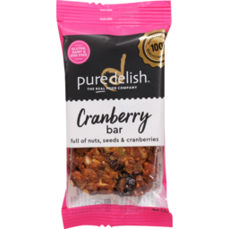 Photo of Pure Delish Snack Bar Cranberry