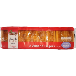 Photo of Fresh Bake Almond Fingers Bonus Pack Extra 2 Fingers 370g