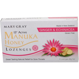 Photo of Mary Gray Drops Manuka Honey Ginger & Echinacea