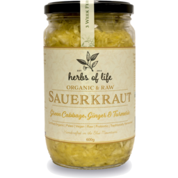 Photo of Herbs Of Life Sauerkraut Green Ginger Turm 600g
