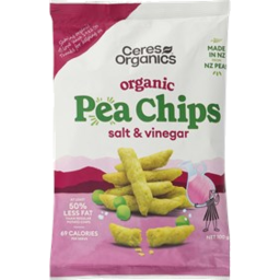 Photo of Ceres - Popped Pea Chips Salt & Vinegar 100g
