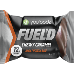 Photo of Youfoodz Fuel'd Chewy Caramel High Protein Bite 58g 58g