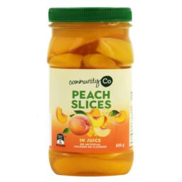 Photo of Community Co Peach Slices in Juice 695gm