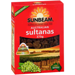 Photo of Sunbeam Sultanas 375g