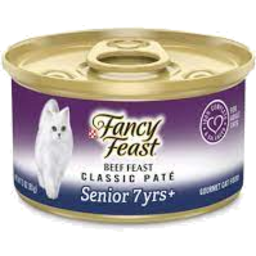 Photo of Fancy Feast Cat Food Classic Beef Pate Senior 7Yrs+