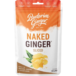 Photo of Buderim Naked Ginger Sliced 350gm