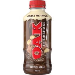 Photo of Oak Chocolate Malt Milk Thickshake 425ml