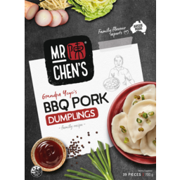 Photo of Mr Chens Barbeque Pork Dumplings 39 Pack