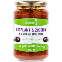 Photo of Slendier Eggplant & Zucchini Italian Ragu Style Sauce