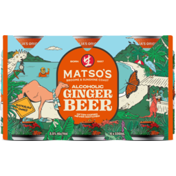 Photo of Matso Ginger Beer Cans