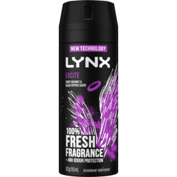 Photo of Lynx Deodorant Body Spray Excite 165 Ml