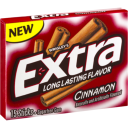 Photo of Extra Long Lasting Flavor Cinnamon Sugarfree Gum - 15 Ct 