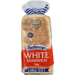 Photo of Buttercup White Bread Large 700gm