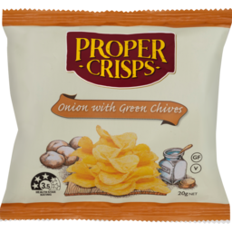 Photo of Proper Crisps Onion With Green Chives Chips