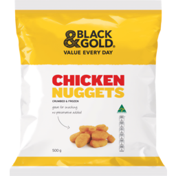 Photo of Black & Gold Chicken Nuggets