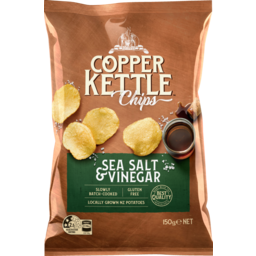Photo of Copper Kettle Chips Sea Salt & Vinegar 150g