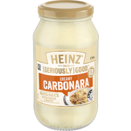 Photo of Heinz Seriously Good Pasta Sauce Creamy Carbonara