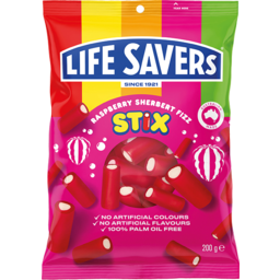 Photo of Life Savers Raspberry Sherbert Fizz Stix