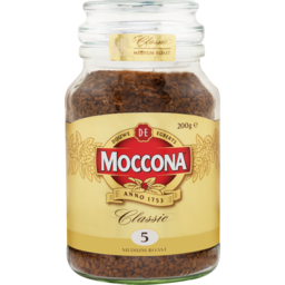 Photo of Moccona Freeze Dried Instant Coffee Classic Medium Roast 200g