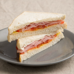 Photo of Ham Cheese & Tomato Sandwich