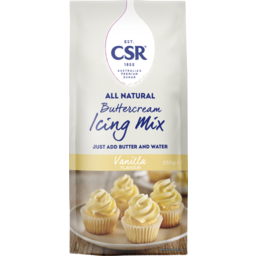Photo of Csr All Natural Buttercream Icing Mix Vanilla