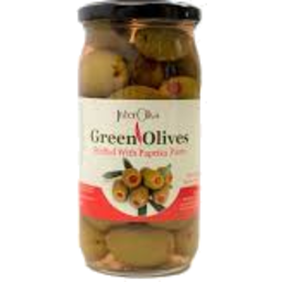 Photo of Green Olives W' Paprika Paste