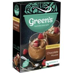 Photo of Green's Temptations Chocolate Mousse 185g
