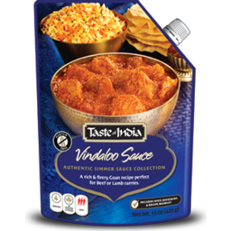 Photo of Taste Of India Vindaloo Simmer Sauce 425gm