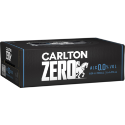 Photo of Carlton Zero Can 375ml 24pk