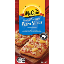 Photo of McCain Ham & Pineapple Pizza Slices 6 Pack