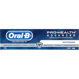 Photo of Oral B Toothpaste Pro-Health Advanced Whitening 110g