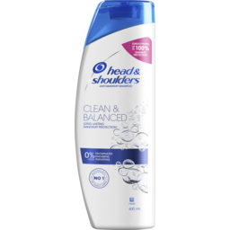 Photo of Head & Shoulders Clean & Balanced Anti Dandruff Shampoo 400ml
