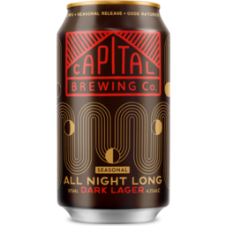 Photo of Capital Brewing All Night Long Dark Lager Can